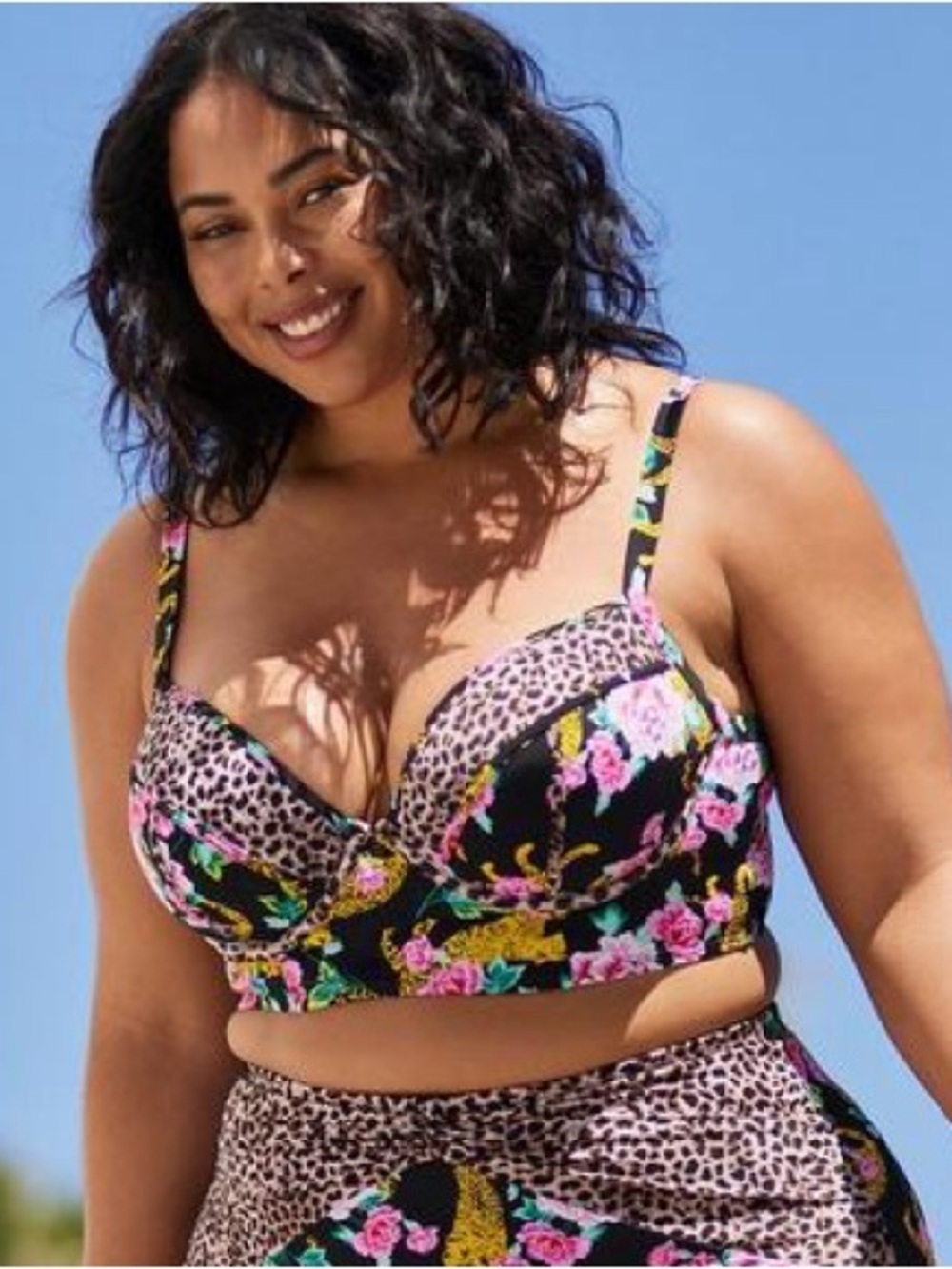 Torrid Underwire Cut And Sew Bikini Top